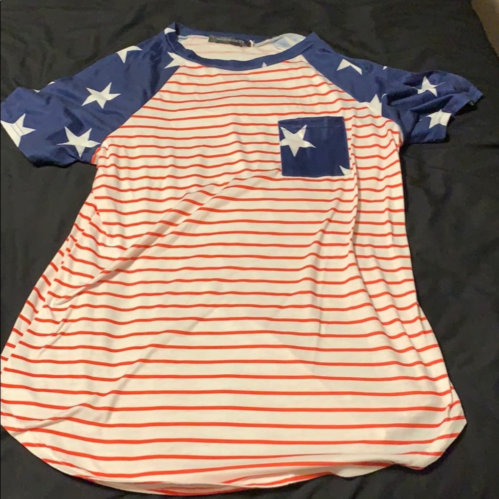 Merokeety Patriotic USA Shirt